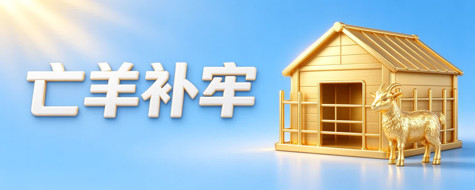 亡羊补牢，为什么不算晚？