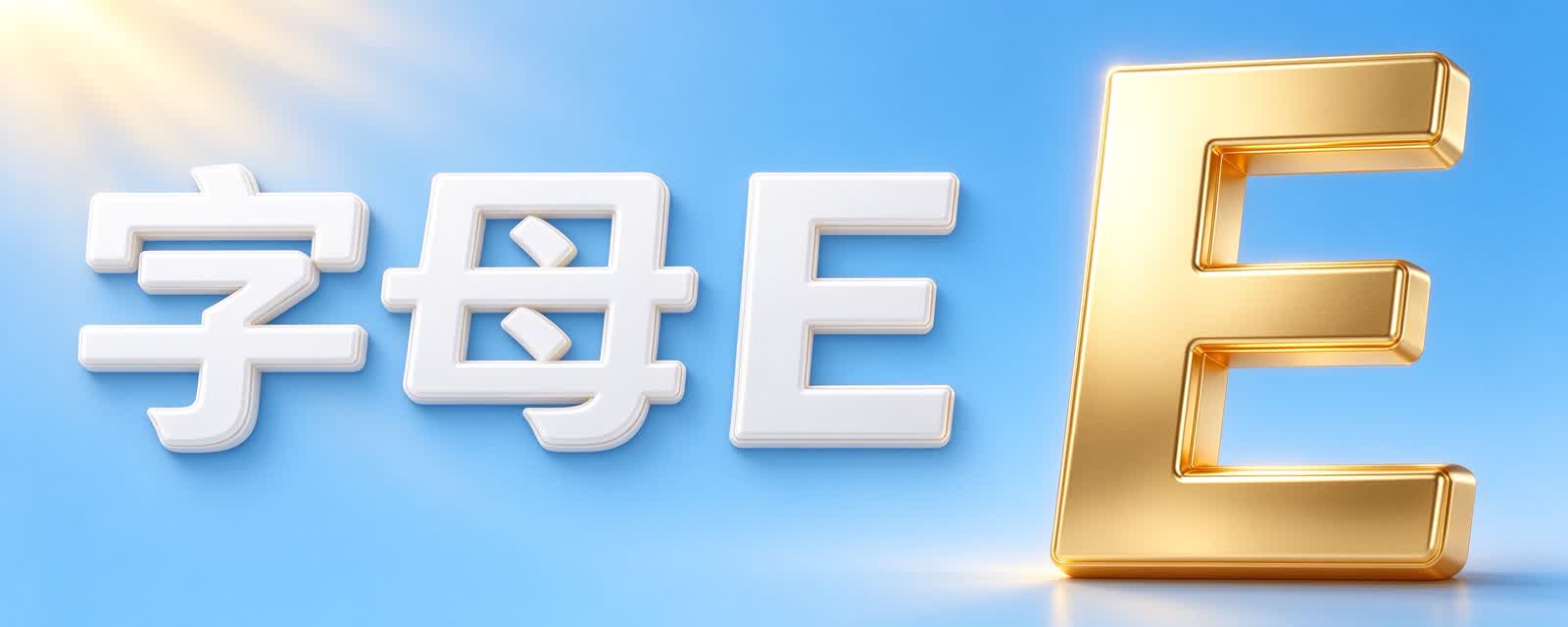 英语里出现最多的字母是哪个?
