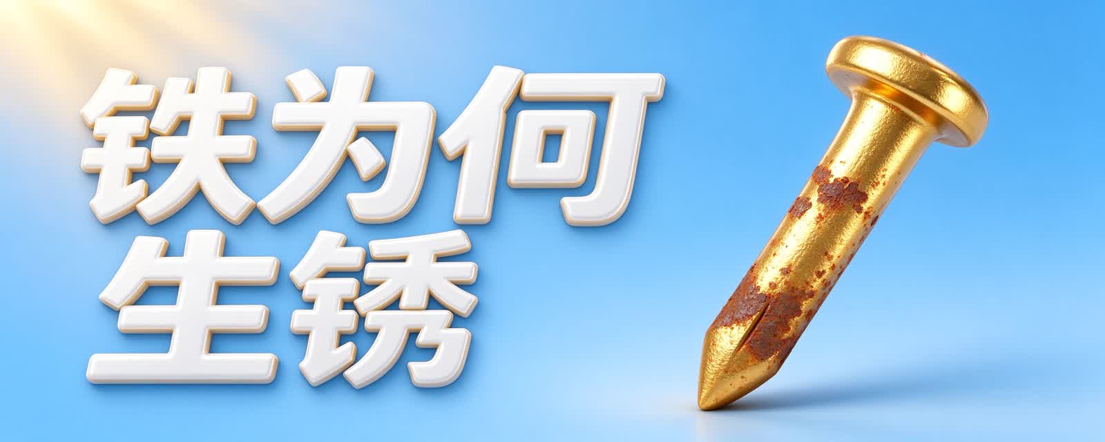 铁放久了,为什么会生锈